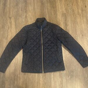 Men’s Barbour International Quilted Jacket (S) - Navy
